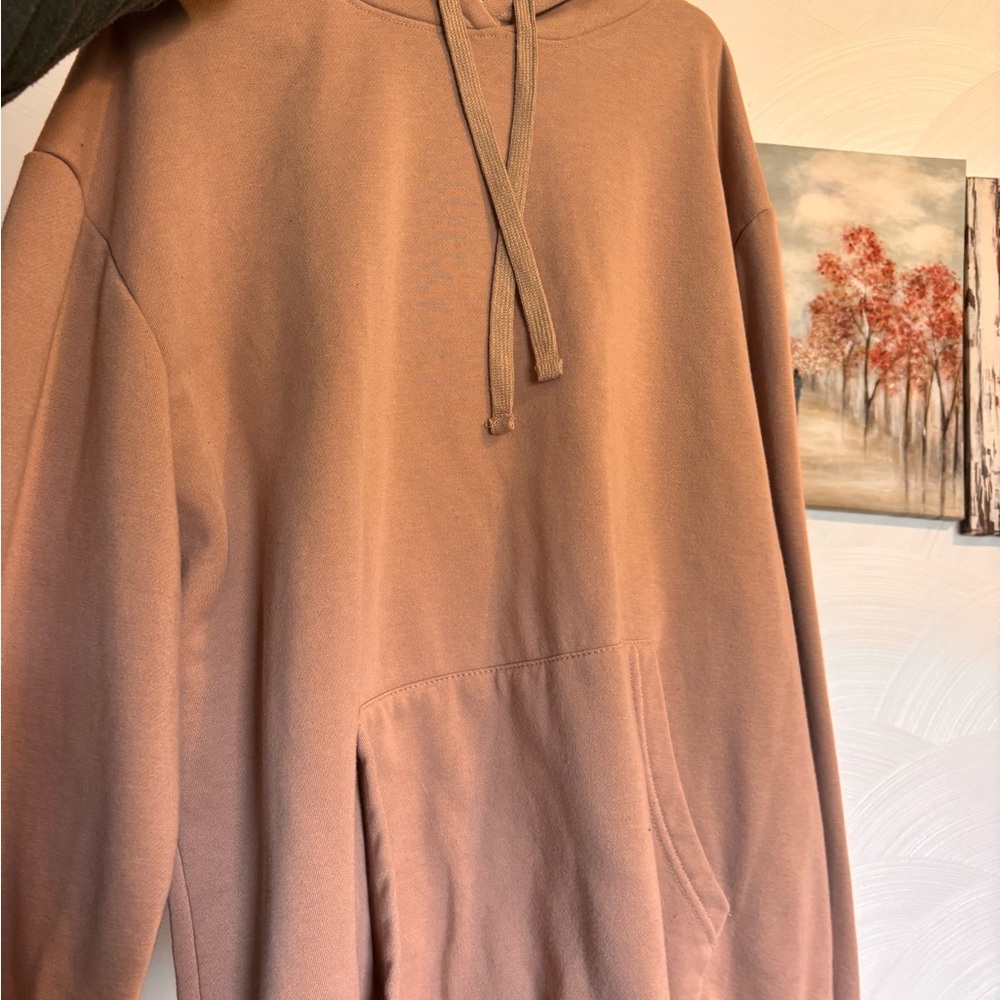 Women's Hoodie in Dusty Rose